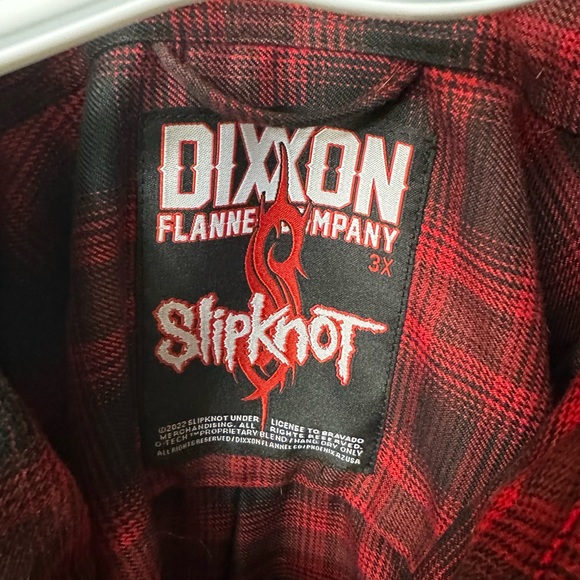Dixxon Flannel Co Slipknot Men’s 3X Flannel - Picture 4 of 4